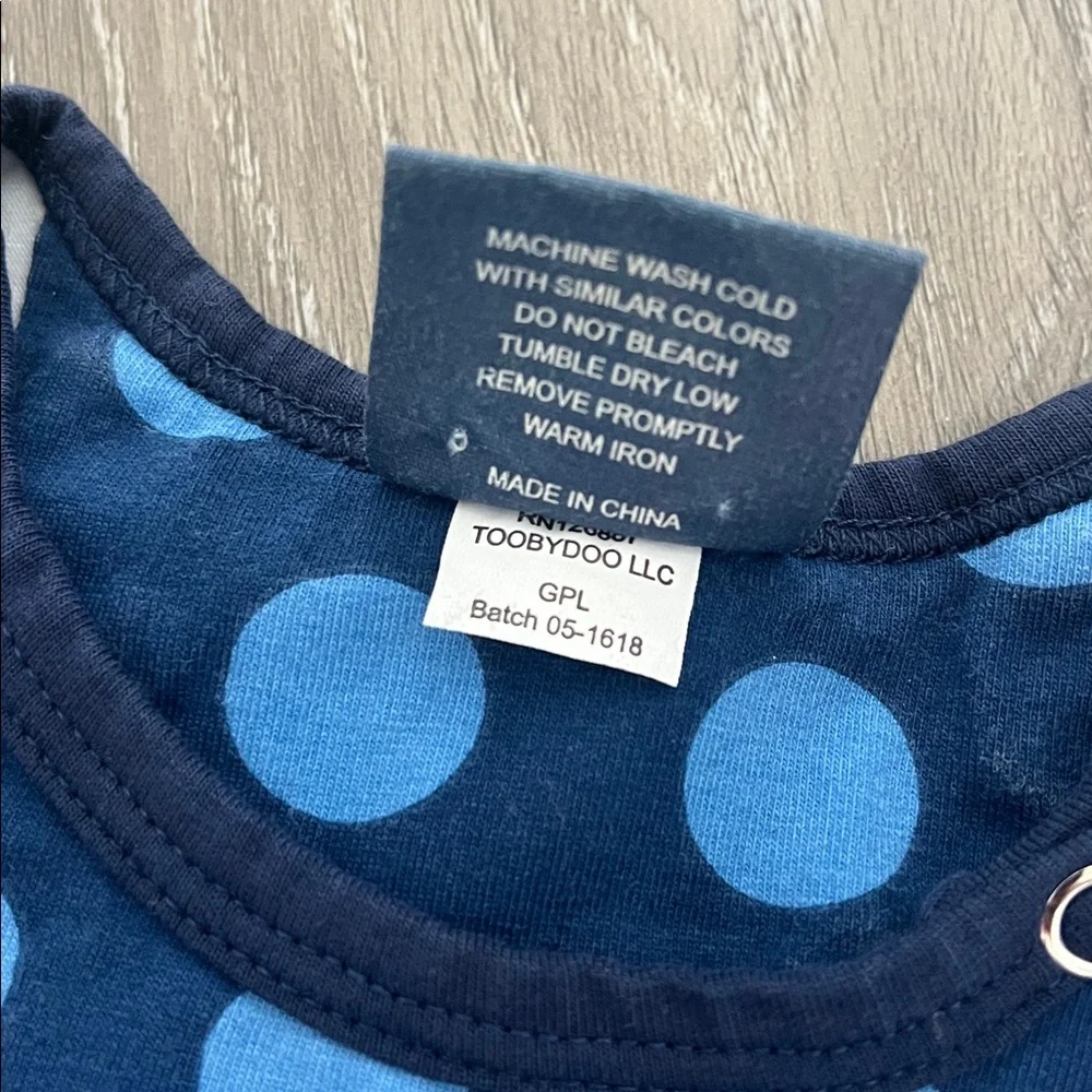 Toobydoo marlene jumpsuit size 12-18 months